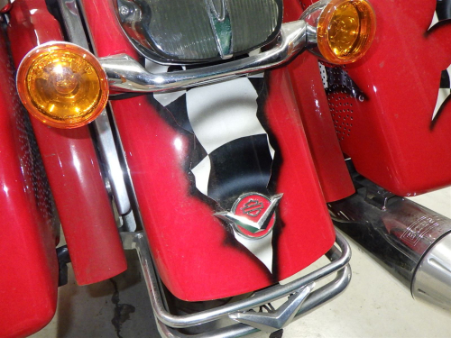 Мотоцикл HARLEY-DAVIDSON Electra Glide 2002, Красный фото 12