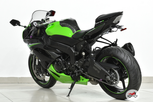 Мотоцикл KAWASAKI ZX-6 Ninja 2010, Зеленый фото 8