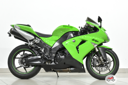 Мотоцикл KAWASAKI ZX-10 Ninja 2006, Зеленый фото 3
