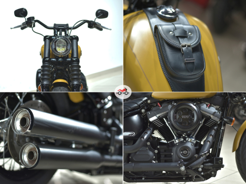Мотоцикл HARLEY-DAVIDSON Street Bob 2019, желтый фото 10