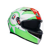 Шлем интеграл AGV K3 E2206 MPLK Rossi Mugello 2018