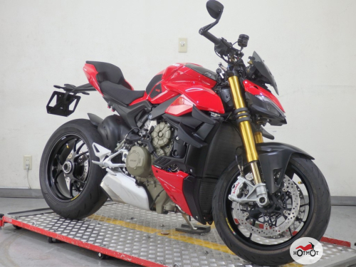 Мотоцикл DUCATI Streetfighter V4 2020, Красный фото 3