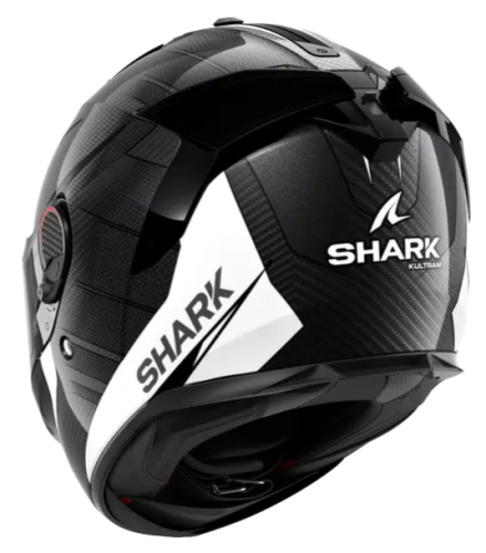 Шлем Shark SPARTAN GT PRO KULTRAM CARBON Black/White/Black фото 2