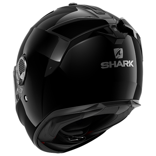 Шлем Shark SPARTAN GT BLANK BCL. MICR. Black Glossy фото 3