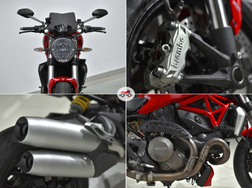 Мотоцикл DUCATI Monster 1200 2014, Красный фото 10