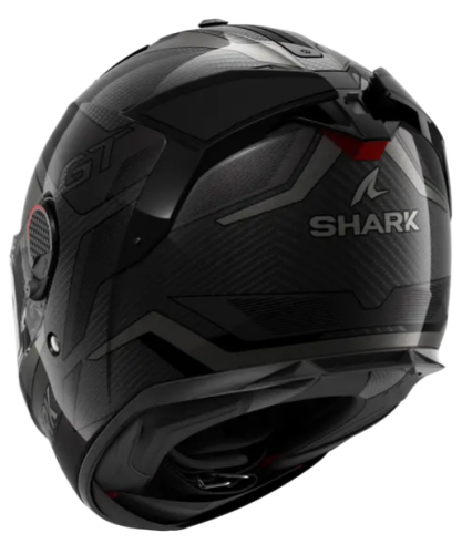 Шлем Shark SPARTAN GT PRO RITMO CARBON Black/Anthracite/Chrome фото 2