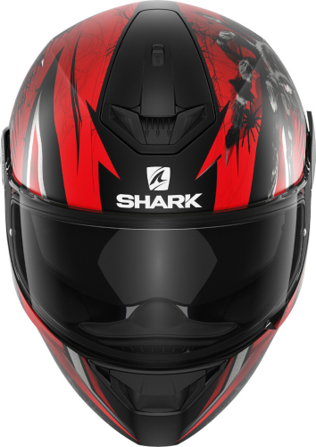 Шлем Shark D-SKWAL 2 ATRAXX MAT Black/Red фото 3